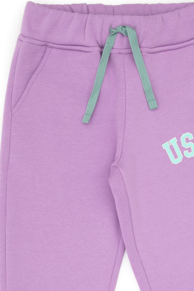 Kız Çocuk Lila Şardonlu Jogger Eşofman Altı - 50317893022