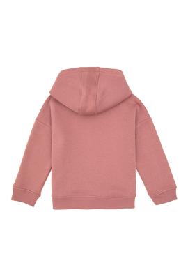 Kız Çocuk Orkide Kapüşonlu Şardonlu Basic Sweatshirt - 50314304022