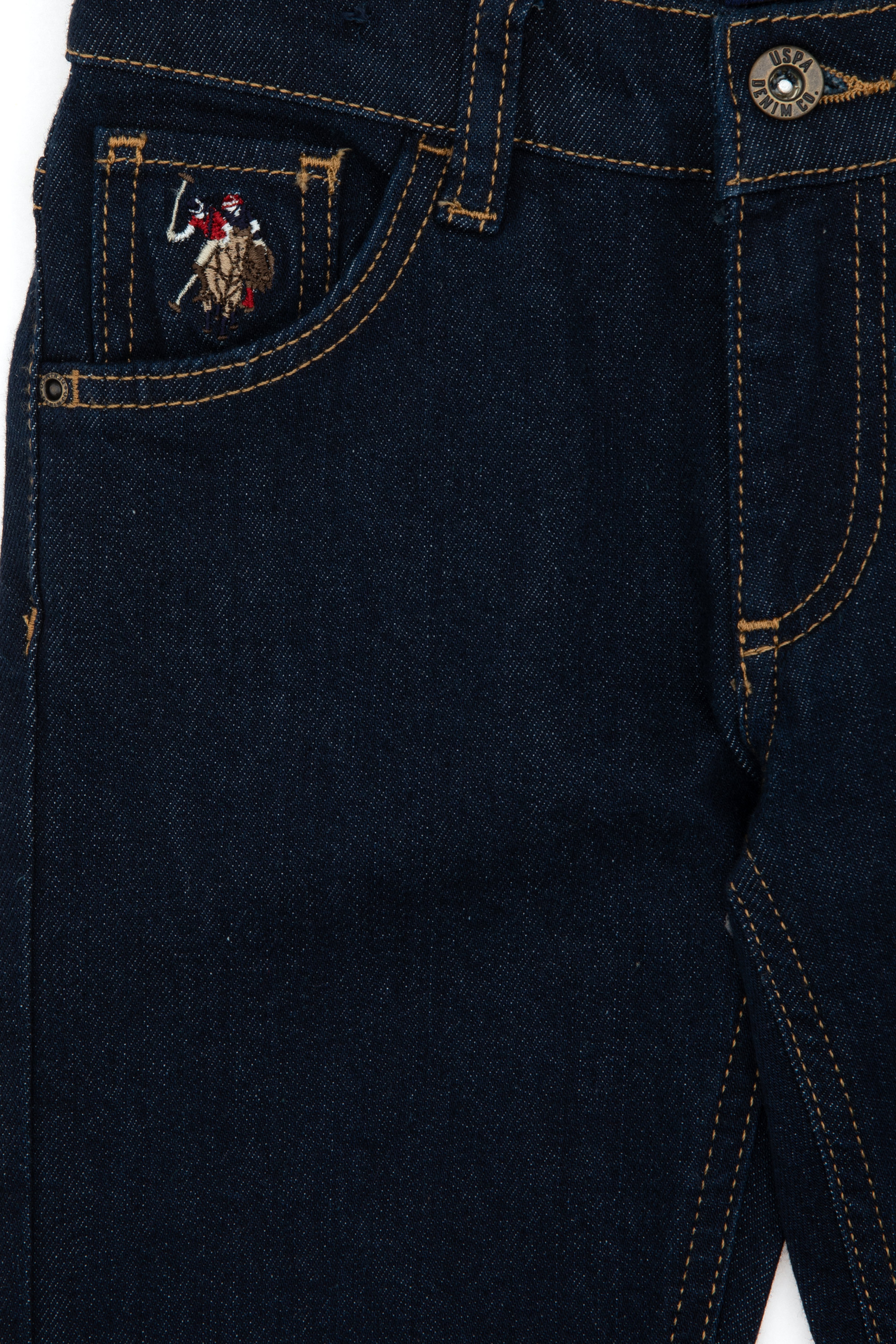 Erkek Çocuk Yeşil Jean Pantolon - Image 6