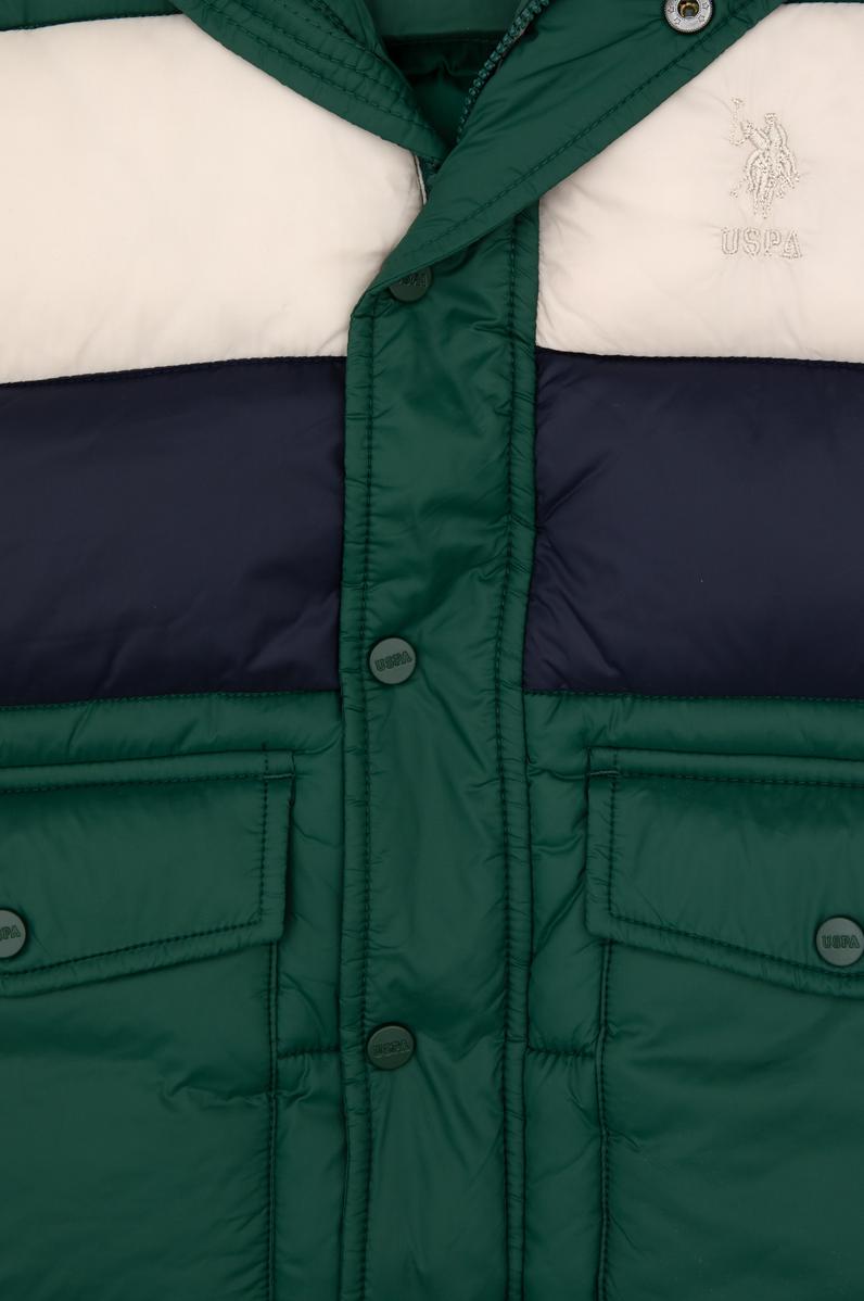 Erkek Çocuk Koyu Yeşil Yelek