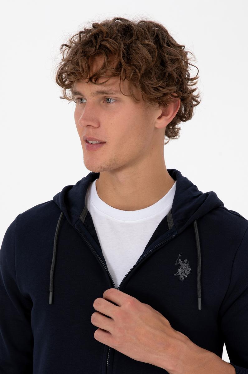 Erkek Lacivert Örme Hırka