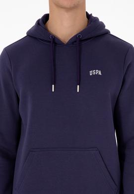 Erkek Regular Fit Kapüşonlu Şardonlu Mürdüm Basic Sweatshirt - 50315582276