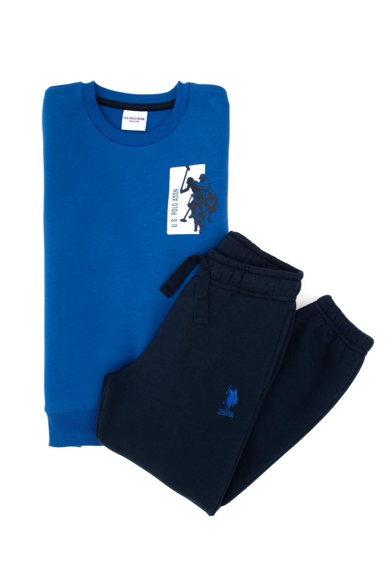 Erkek Çocuk Kobalt Mavi Pijama Takımı