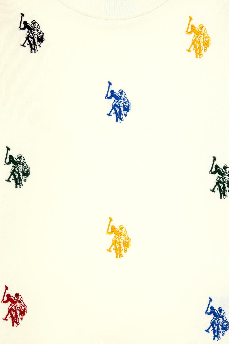 Erkek Çocuk Krem Sweatshirt