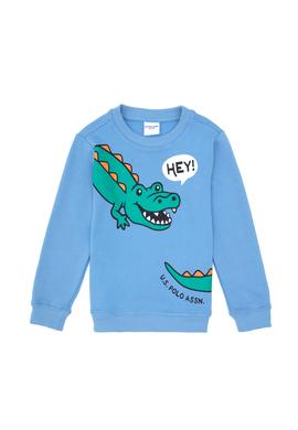 Erkek Çocuk Açık Mavi Sweatshirt - 50316536021