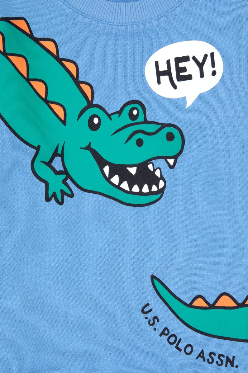 Erkek Çocuk Açık Mavi Sweatshirt