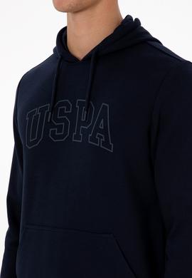 Erkek Regular Fit Kapüşonlu Lacivert Basic Sweatshirt - 50315663011