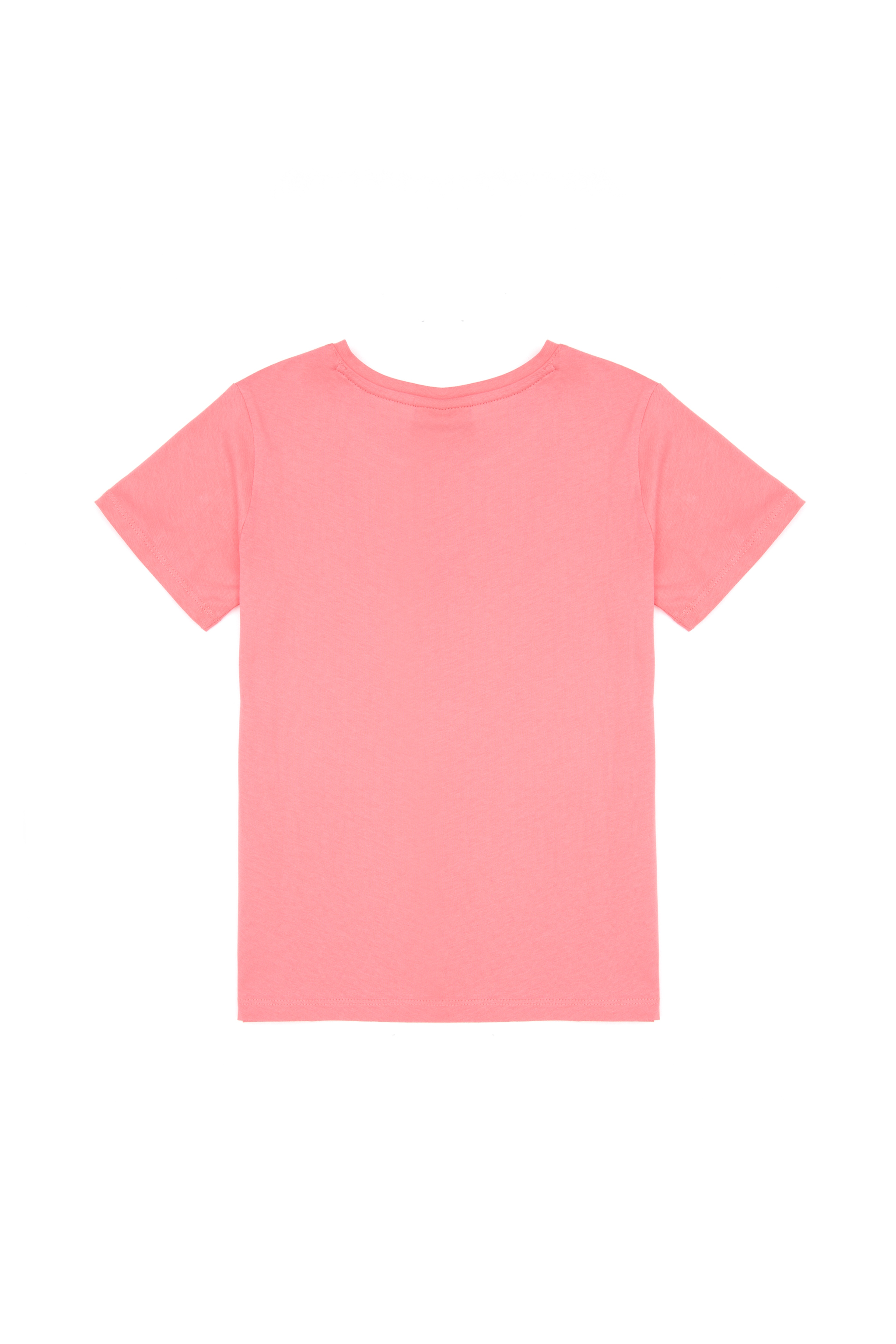 Kız Çocuk Pembe Tişört - Image 2