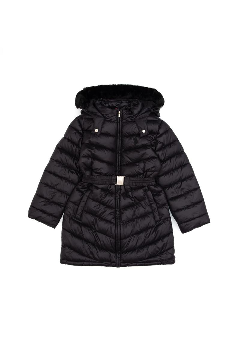 Kız Çocuk Siyah Kaban