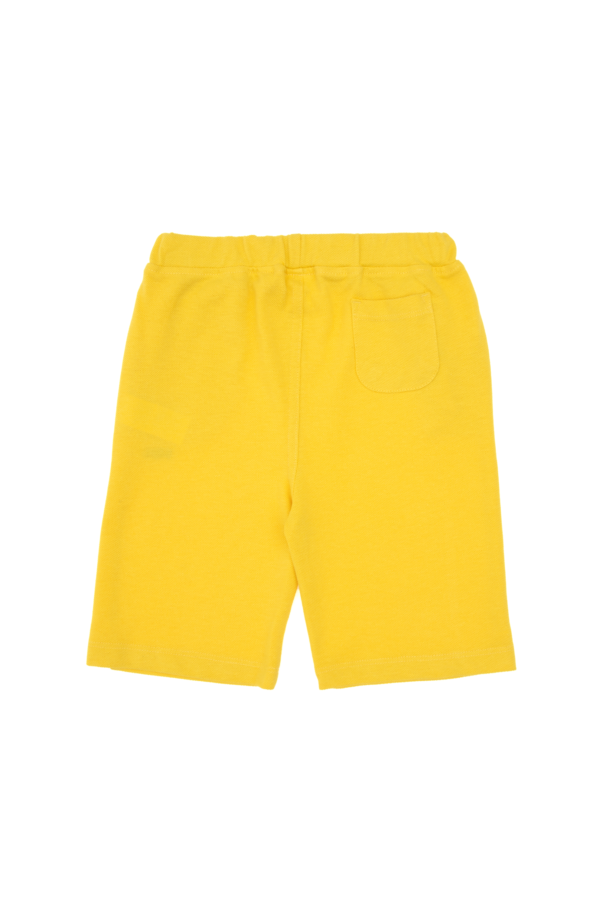 Erkek Bebek Sarı Örme Şort - 50266005145