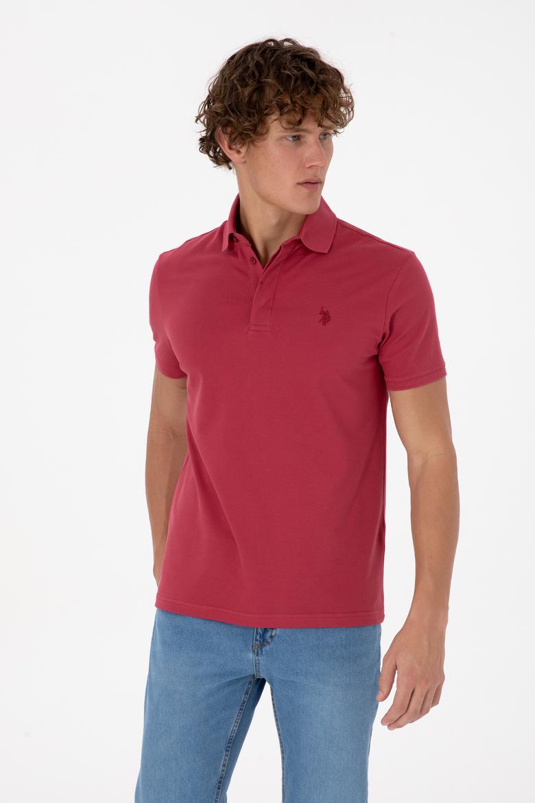 Erkek Vişne Basic Tişört - 50306015118