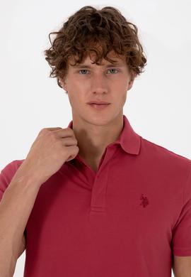 Erkek Vişne Basic Tişört - 50306015118