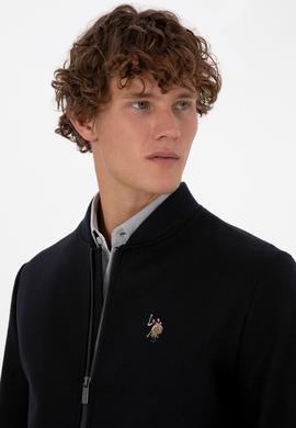 Erkek Lacivert Kaşe Mont - 50310261005