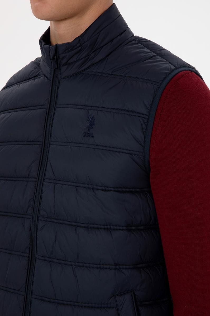 Erkek Lacivert Yelek