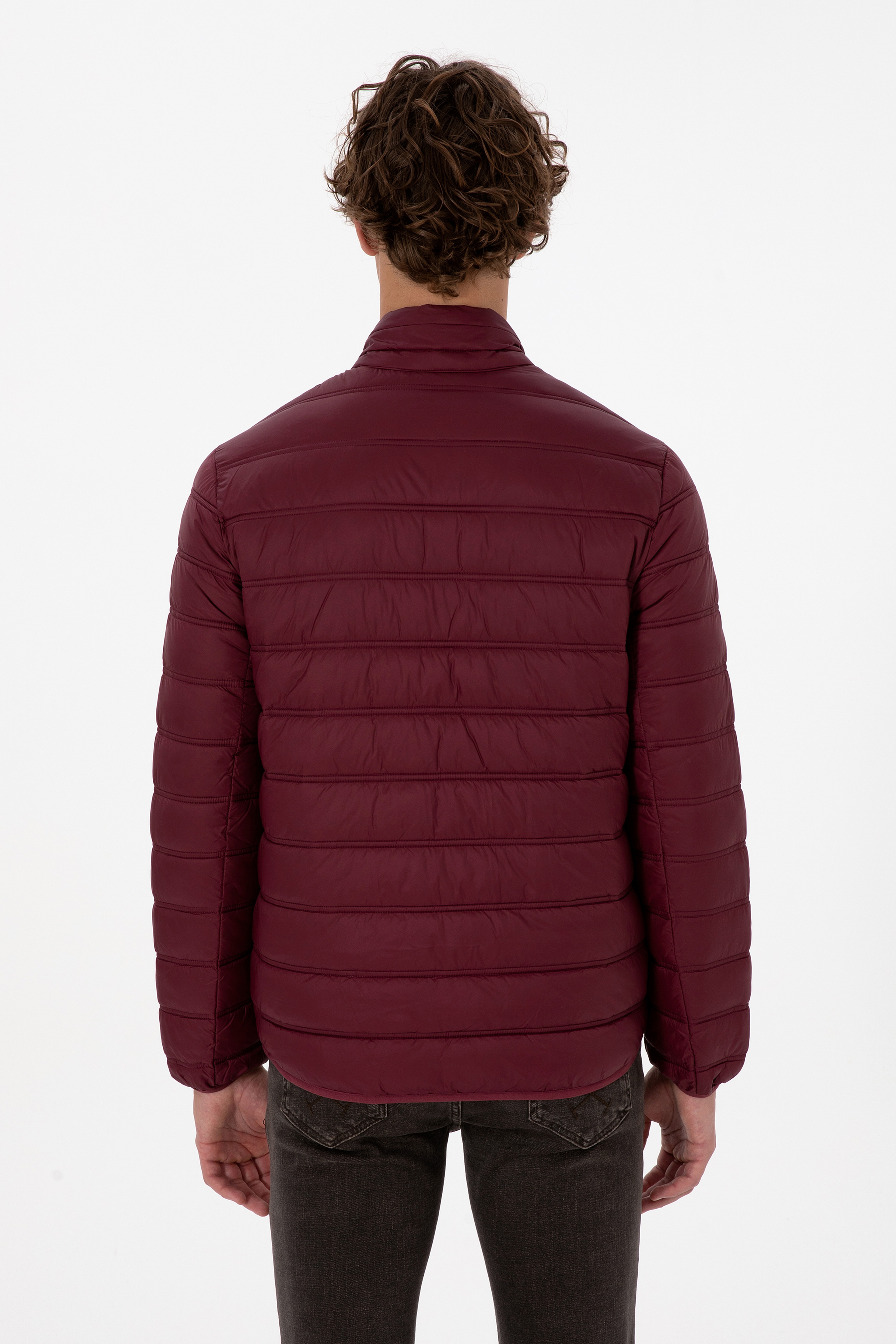 Erkek Bordo Mont - Image 5