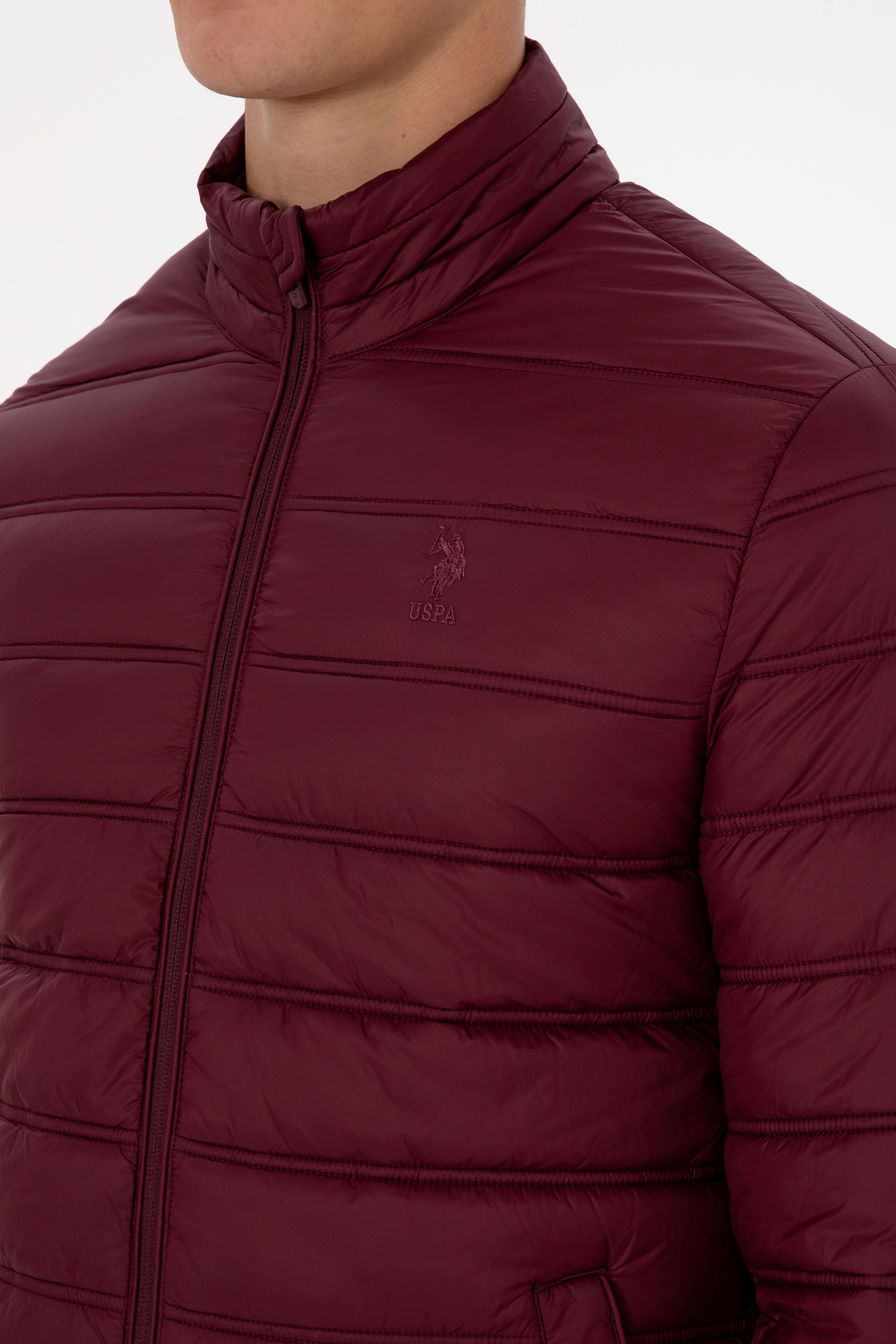 Erkek Bordo Mont - Image 7