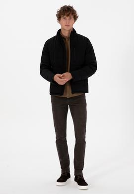 Erkek Siyah Mont - 50313337006