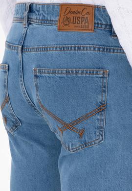 Erkek Açık Mavi Straight Fit Jean Pantolon - 50316547013