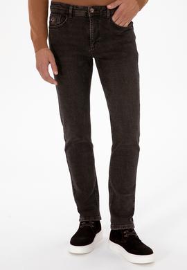 Erkek Kahverengi Slim Fit Jean Pantolon - 50308299121