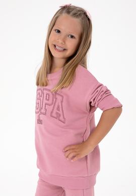 Kız Çocuk Gül Kurusu Eşofman Takımı - 50318951012