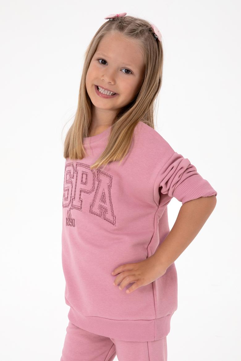 Kız Çocuk Gül Kurusu Eşofman Takımı - 50318951012