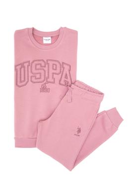 Kız Çocuk Gül Kurusu Eşofman Takımı - 50318951012