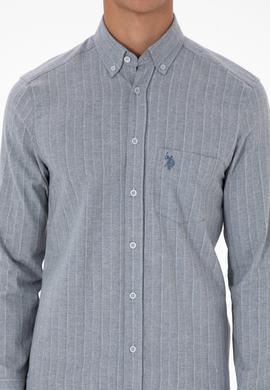 Erkek Açık Mavi Uzun Kollu Gömlek - 50308586005