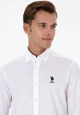 Erkek Beyaz Uzun Kollu Gömlek - 50316662016