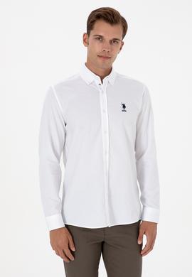 Erkek Beyaz Uzun Kollu Gömlek - 50316662016