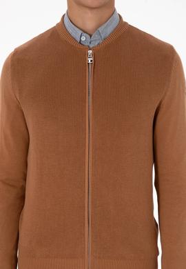 Erkek Camel Basic Triko Hırka - 50313721037