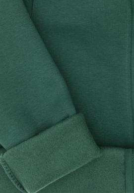 Erkek Çocuk Koyu Yeşil Örme Fermuarlı Kapüşonlu Hırka - 50313852132