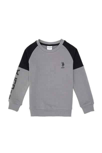 Erkek Çocuk Gri Pijama Takımı