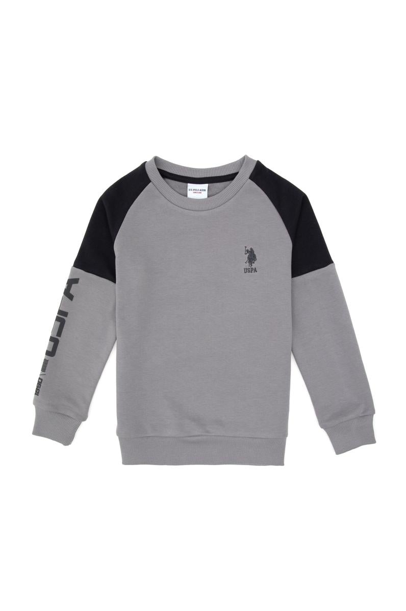 Erkek Çocuk Gri Pijama Takımı