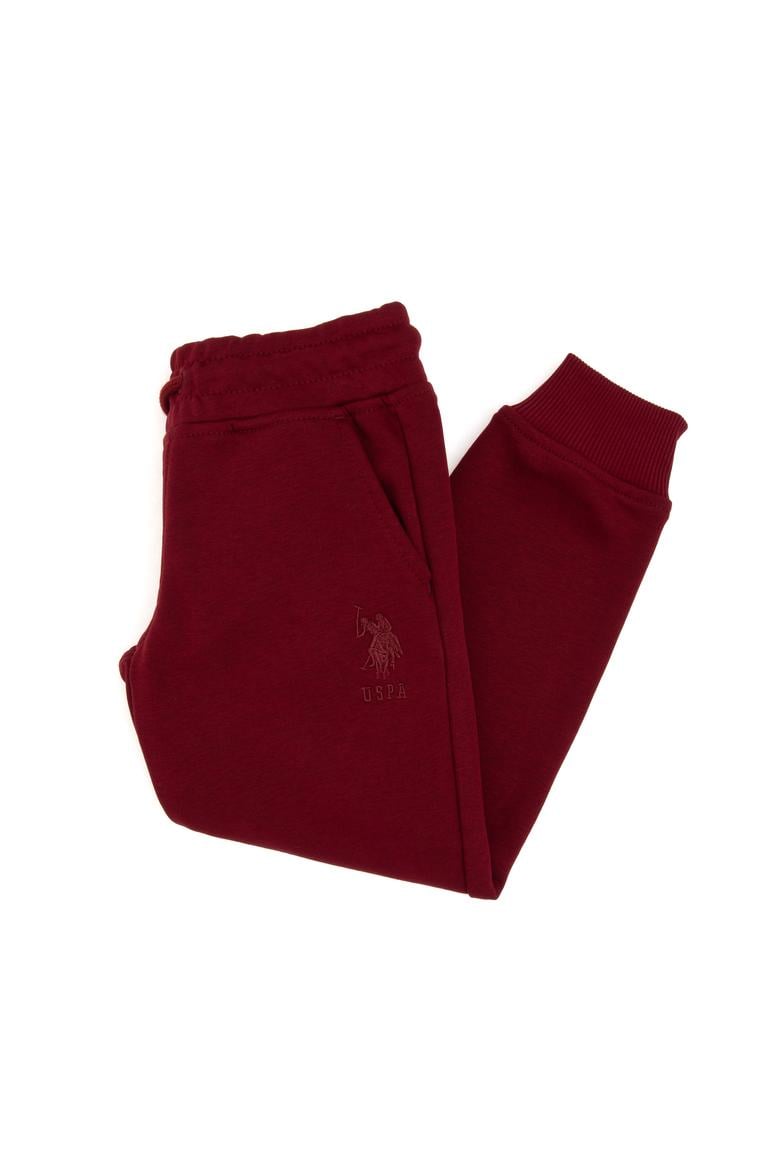 Erkek Çocuk Bordo Eşofman Altı