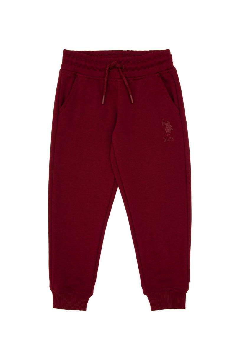 Erkek Çocuk Bordo Eşofman Altı