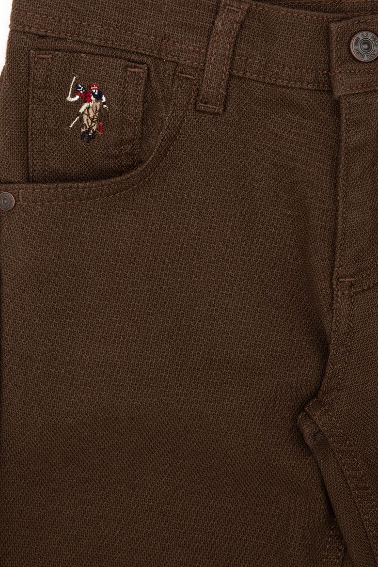 Erkek Çocuk Kahverengi Kanvas Pantolon - 50311575040