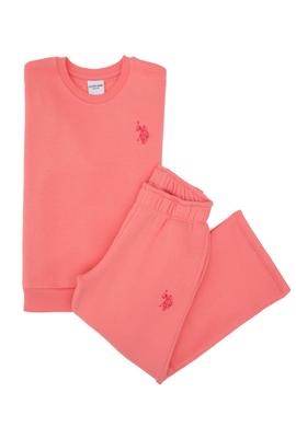 Kız Çocuk Neon Pembe Pijama Takımı - 50318929002