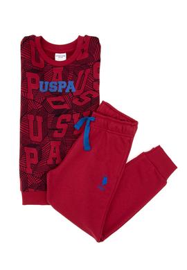 Erkek Çocuk Bordo Pijama Takımı - 50319067003