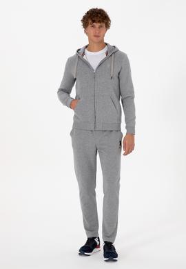 Erkek Gri Melanj Eşofman Altı - 50307803023