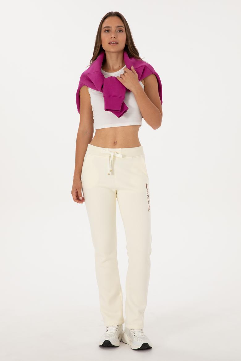 Kadın Krem Eşofman Altı