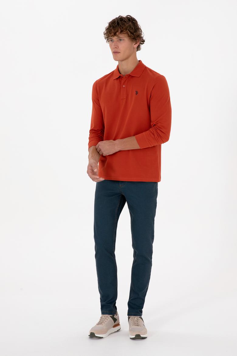 Erkek Kiremit Basic Sweatshirt - 50307688294