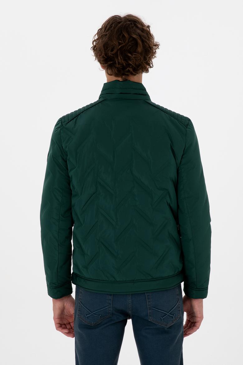 Erkek Koyu Yeşil Mont - 50310209039