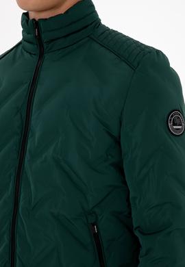 Erkek Koyu Yeşil Mont - 50310209039