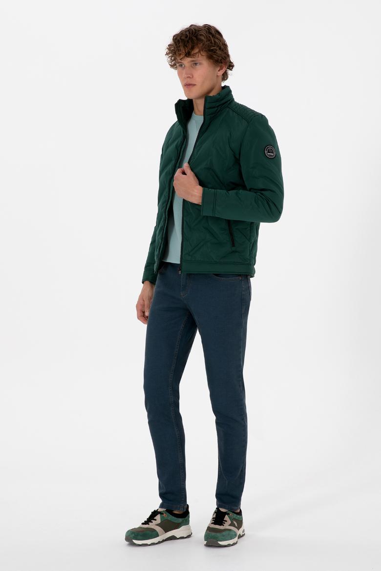 Erkek Koyu Yeşil Mont - 50310209039