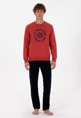 Erkek Kiremit Pijama Takımı - 50318595007