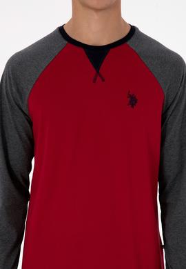 Erkek Bordo Pijama Takımı - 50318618003