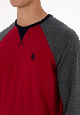 Erkek Bordo Pijama Takımı - 50318618003