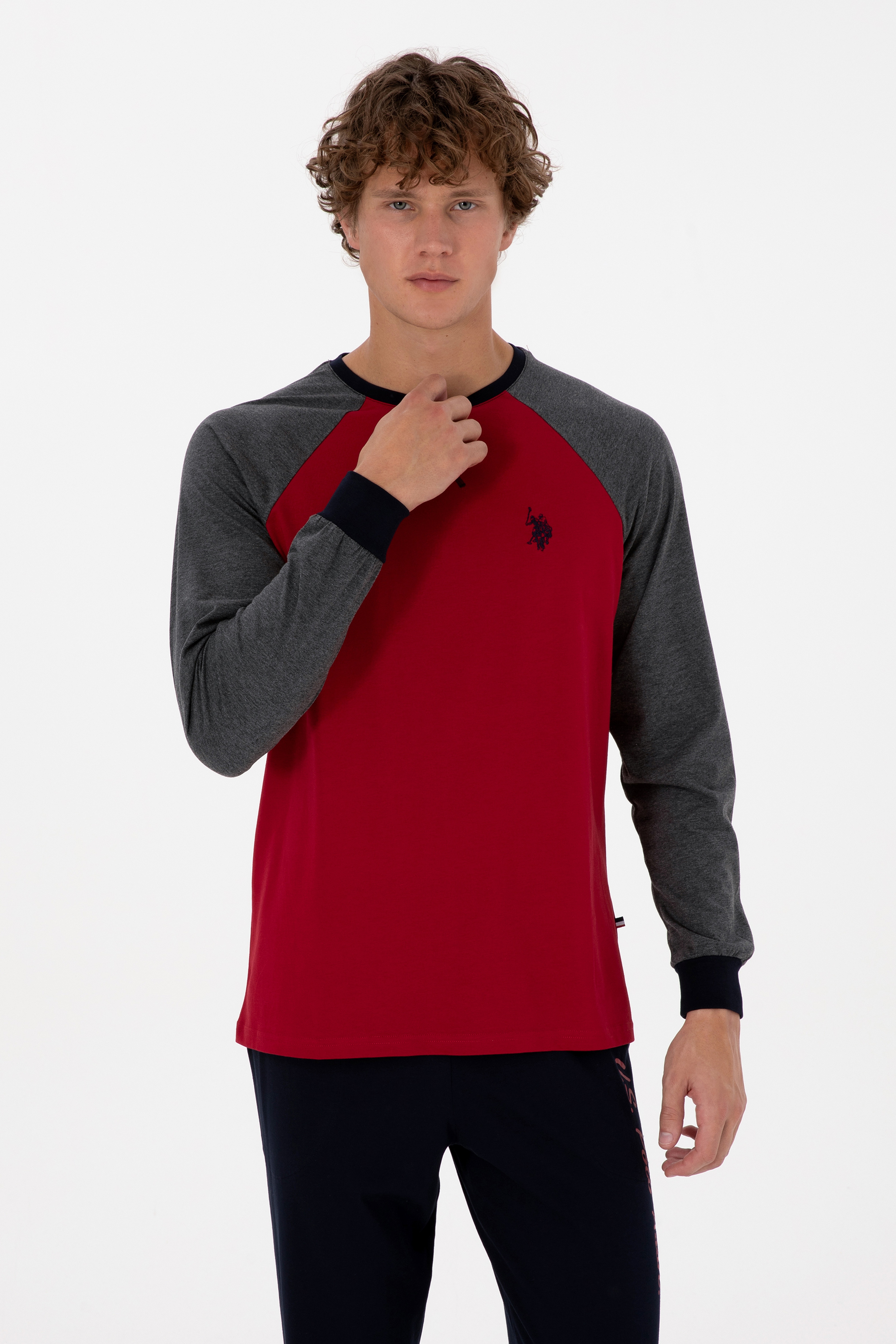 Erkek Bordo Pijama Takımı