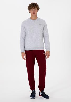 Erkek Bordo Şardonlu Eşofman Altı - 50313745066