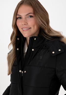 Kadın Siyah Kaban - 50308001019